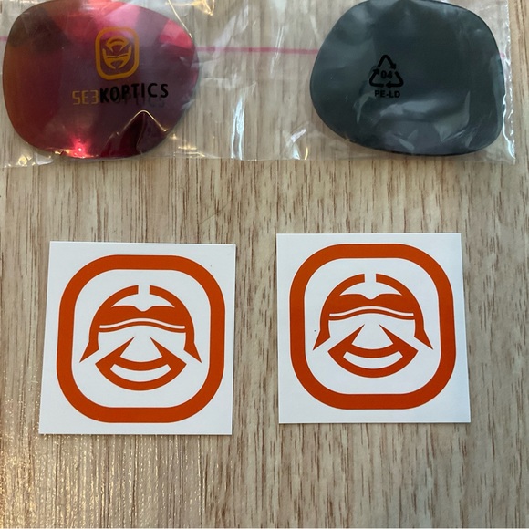 Replacement Lenses for Oakley Garage Rock Red mirror - Picture 4 of 8